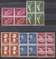 Bułgaria 1947 ** czwórki cena 42,50 zł kat.48€ - sport