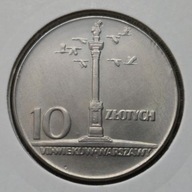 *P[0229] POLSKA 10 złotych 1965 PRL *VII Wieków Warszawy - Kolumna Zygmunta