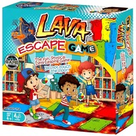 GRA EDUKACYJNA ZRĘCZNOŚCIOWA 20 PÓL KOŁO PODŁOGA TO LAWA RODZINNA ZABAWKA