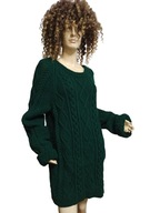 SWETER CIEPŁY WEŁNIANY WARKOCZE 38/40