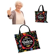 TORBA DZIEŃ BABCI TORBA DZIEŃ BABCI TORBA NA ZAKUPY DLA BABCI URODZINY