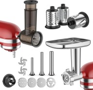 DC08 GVODE 2w1 Szlifierka & Krajalnica do KitchenAid + Nadziewarka kiełbas