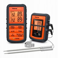 Termometr Bezprzewodowy 2 Sondy Grill Wędzarnia Piekarnik ThermoPro TP-08