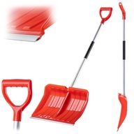 ŁOPATA DO ŚNIEGU DUŻA SZUFLA MOCNA DO ODŚNIEŻANIA TRZONEK ALUMINIOWY PRO