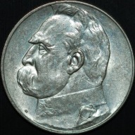 5 złotych 1936 - Piłsudski - doskonały egzemplarz