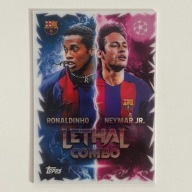 RONALDINHO & NEYMAR JR. LETHAL COMBO Topps Match Attax 2025/2026