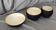 3 miseczki ceramiczne Ikea Glittrig lata 90-te dla WOŚP