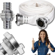 WĄŻ DO POMPY SZAMBA STRAŻACKI SSAWNY 2 CALE 52MM 30M DO ŚCIEKÓW WODY