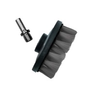 ADBL Leather Twister 100mm Szczotka Z Miękkim Włosiem Do Skóry Na Wkrętarkę