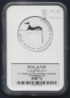 10 zł 2012 - 150 LAT MUZEUM NARODOWEGO W WARSZAWIE - GRADING