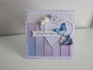 Kartka ręcznie robiona na Dzień Babci