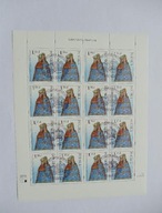 arkusz 4216 Sanktuaria Maryjne- Maryjne Śnieżna kas FDC