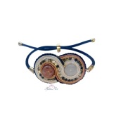 Bransoletka Haft Sutasz z Kamień Księżycow Kamień Słoneczny