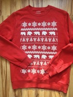 Śliczna męska świąteczna bluza Easy r M