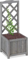 Pergola drewno Relaxdays krata 90 cm