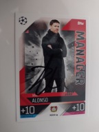 Karta topps match attax autograf Bayer Leverkusen Champions League Alonso