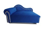 Granatowe legowisko kanapa dla psa kota