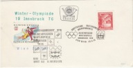 Olimpiada Innsbruck 1976 - Austria kasownik komitetu organizacyjnego