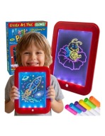Magiczny Tablet Graficzny do Rysowania Neonowe Kolory Tablica LED 3D Prezen