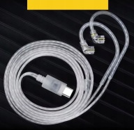 KZ OFC Kabel aktualizacji HiFi Zamiennik Kabel wymiany 0,75 mm złota 4K