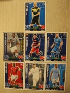 KARTY PIŁKARSKIE - MATCH ATTAX - ZESTAW 7 SZTUK - RZADSZYCH