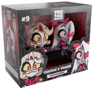 HAZBIN HOTEL MONITOR BUDDIES CHARLIE VAGGIE KOLEKCJONERSKIE FIGURKI ZESTAW