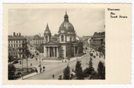 Warszawa. Plac Trzech Krzyży. Ciekawy stempel. Okupacja. 1940r R!