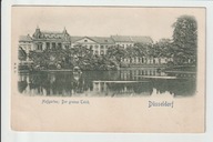 Niemcy Dusseldorf Hofgarten wytlaczana rok 1900