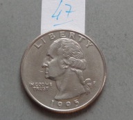 1/4 DOLARA - QUARTER DOLLAR z 1995 roku lit P