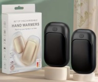 MAGNETYCZNY PODGRZEWACZ DO RĄK 2W1 ELEKTRYCZNY ZESTAW USB-C 3 TRYBY MOCNY