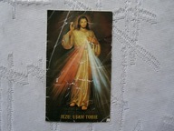 KARNET JEZU UFAM TOBIE W ŚRODKU KORONKA DO MIŁOSIERDZIA BOŻEGO