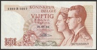 Belgia 50 franków 1966 - para królewska - R5057