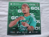 Zdjęcie 13x13 autograf Radomiak sezon 2023/234 Gol Edi Semedo