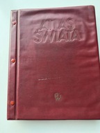 Atlas świata PWN - 1962 duży format - Służba Topograficzna Wojska Polskiego