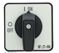 EATON 024639 T0-2-1/E Łącznik krzywkowy 0-1 3P 20A do wbudowania T0-2-1/E