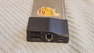 Karta PCMCIA - USB & Firewire PCMCIA Combo CardBus