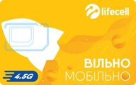 Karta Sim Lifecell Ukraina dla roamingu w UE, UK, Szwajcarii, Turcji
