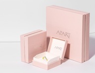 LUKSUSOWY ZESTAW DO PAKOWANIA PREZENTU APART PUDEŁKO + TOREBKA + KARTKA