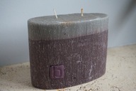 BROSTE COPENHAGEN ŚWIECA PODWÓJNA OVALNA DENMARK