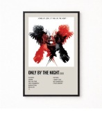 Plakat A4 z ramką KINGS OF LEON "ONLY BY THE NIGHT" 21x29,7cm