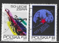 Znaczki Pocztowe Polska 2065-66 ..1972 r Kasowane