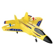 Samolot RC zdalnie sterowany pilotem model RC F-22 pianka EPP LED
