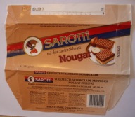 SAROTTI Nougat - OPAKOWANIE PO KULTOWEJ CZEKOLADZIE