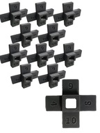 Dystans Montażowy 4w1 Do Desek Tarasowych Dylatacji 4mm,6mm,8mm,10mm 10szt.