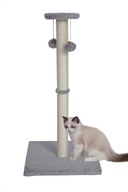 DRAPAK DLA KOTA WIEŻA LEGOWISKO ZABAWKA KULKI