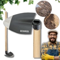 MOTYKA OGRODOWA RĘCZNA KOPACZKA DO CHWASTÓW SPULCHNIANIA GLEBY LEŚNA METAL