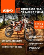 KAYO K2 ENDURO CROSS Salon Dobek Racing Tarnow 10 RAT 0 lub Transport Grat
