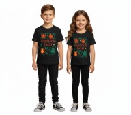 Koszulka dziecięca Wesołych Świąt 158