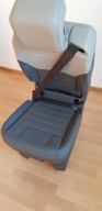 Fotel VW Multivan T7 pojedynczy środkowy z pasem Skóra
