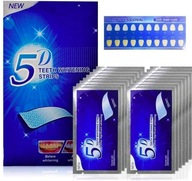WYBIELAJĄCE PASKI DO ZĘBÓW 5D WHITE TEETH 28 SZTUK (14 SASZETEK)